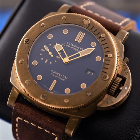 panerai 671 chrono24|Panerai Submersible Bronzo 47mm Blue Dial PAM00671 1950 3  .